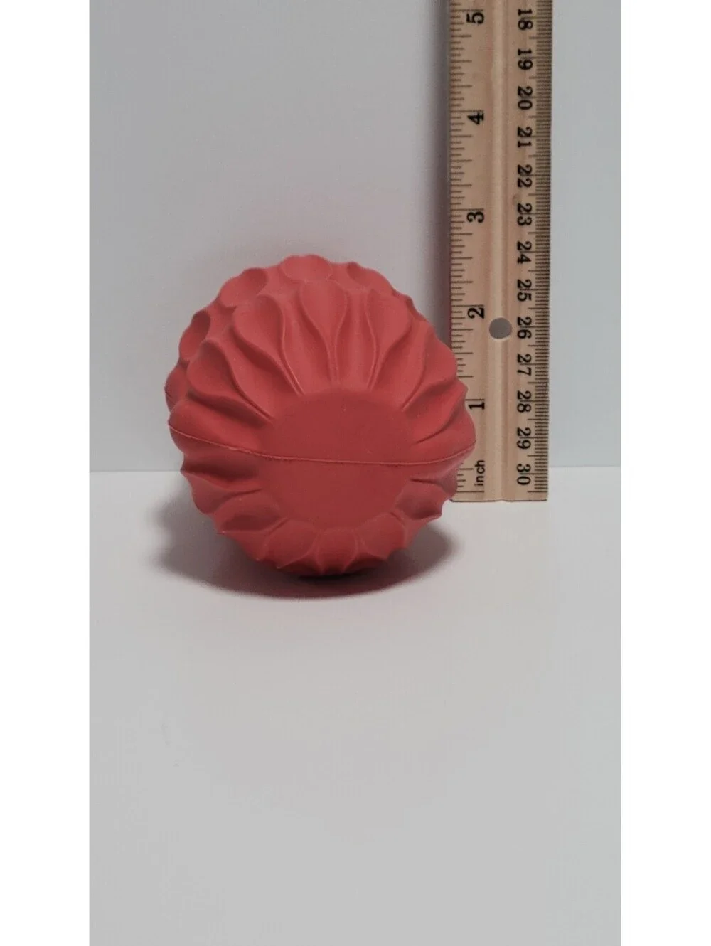 Red Textured Dog Toy